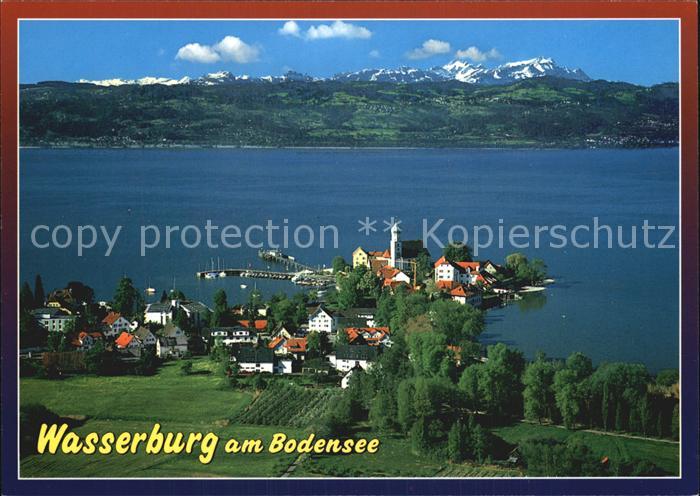 Wasserburg Bodensee Fliegeraufnahme