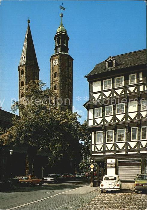 GOSLAR Harz Niedersachsen An der Marktkirche