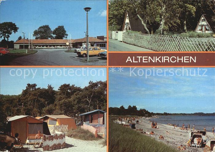 Altenkirchen Ruegen Camping Strand Reetdachhaeuser