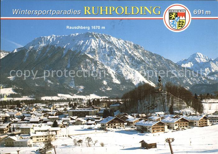 Ruhpolding Bayern mit Rauschberg