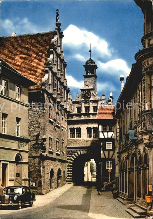 Marktbreit Rathaus und Maintor