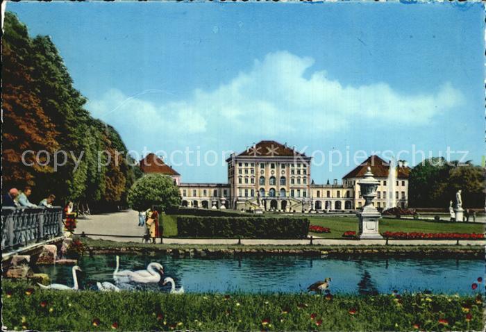 Muenchen Bayern Schloss Nymphenburg