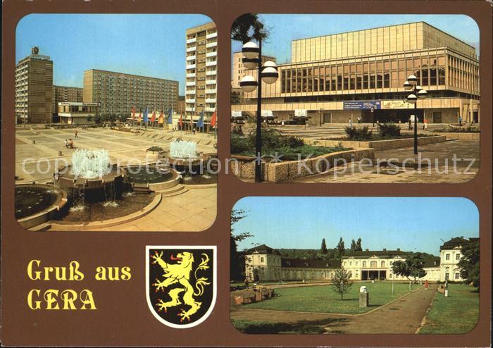 Gera Kulturpalast Rudolf-Breitscheid-Strasse Kunstgalerie