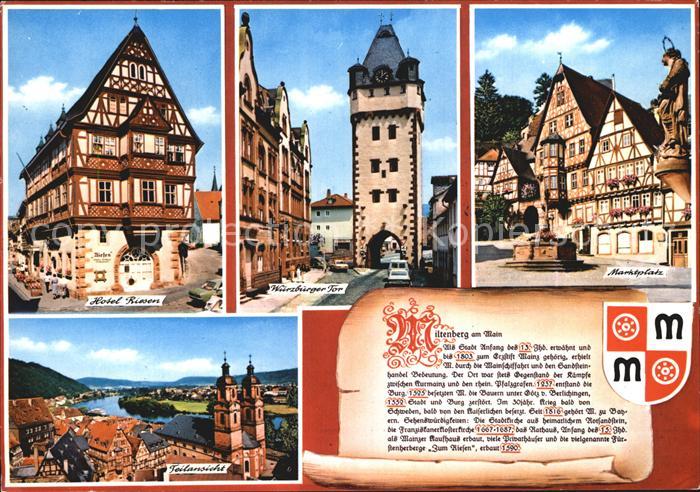 Miltenberg Main Hotel-Riesen Wuerzburger-Tor
