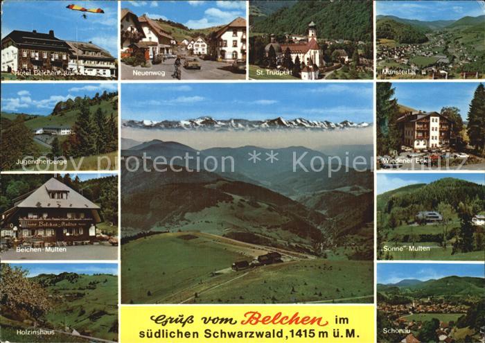 Belchen Baden Neuenweg Belchen Multen Schoenau