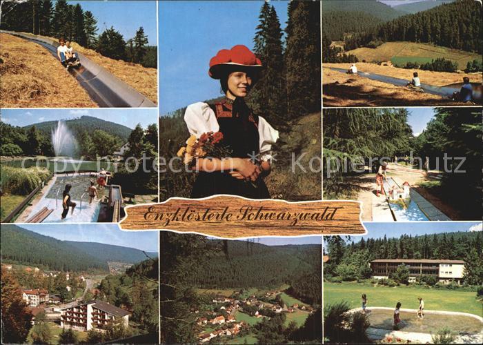 Enzkloesterle Sommerrodelbahn Schwarzwaldtracht