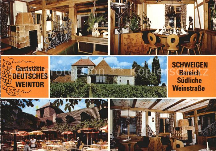 Rechtenbach Schweigen-Rechtenbach Restaurant Deutsches Weintor