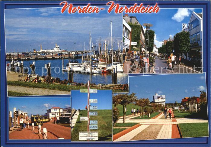 Norden Norddeich Ostfriesland Hafen Promenade