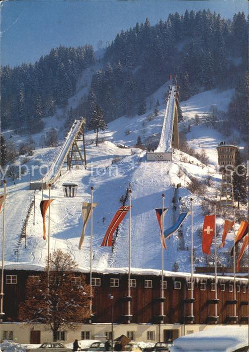 GARMISCH-PARTENKIRCHEN Bayern Olympia-Skistadion Sprungschanzen