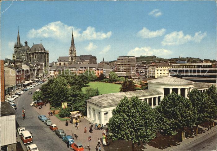 Bad Aachen Dom mit Elisenbrunnen
