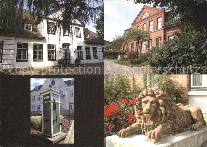 Reinfeld Holstein Gebaeude Loewe Karpfenstadt