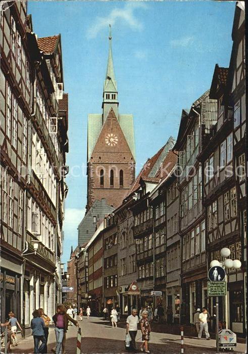 HANNOVER  CITY Kramerstrasse Marktkirche