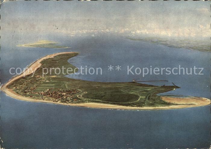 Langeoog Nordseebad Fliegeraufnahme