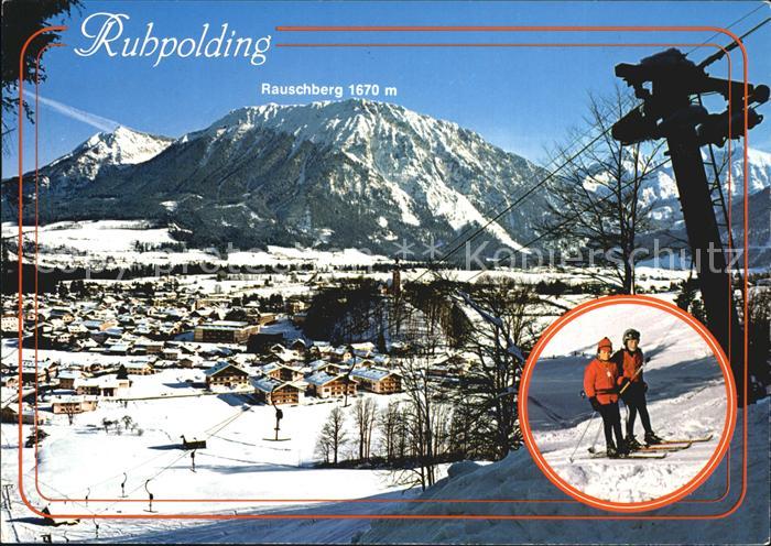 Ruhpolding Bayern Rauschberg Schlepplift