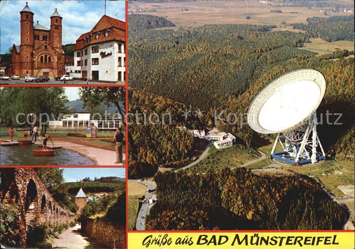 Bad Muenstereifel Stiftskirche Kurpark Wehrmauer Radioteleskop Effelsberg