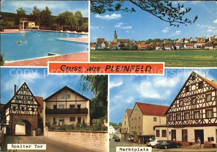 Pleinfeld Freibad Spalter-Tor Marktplatz
