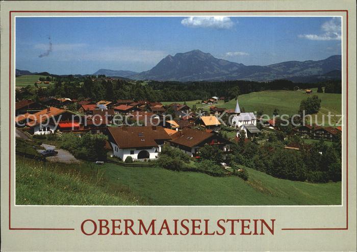 Obermaiselstein mit Gruenten