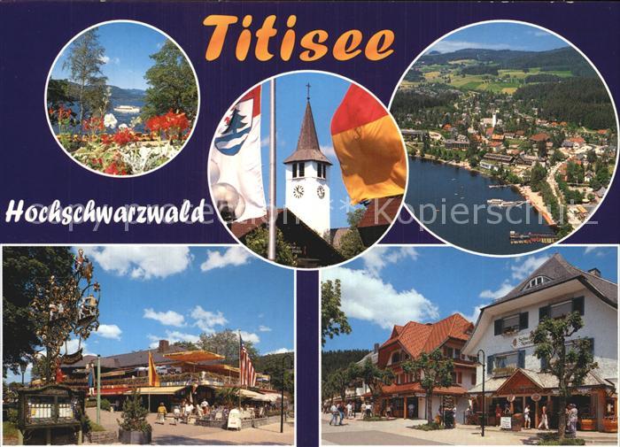 Titisee-Neustadt Fliegeraufnahme Seepartie