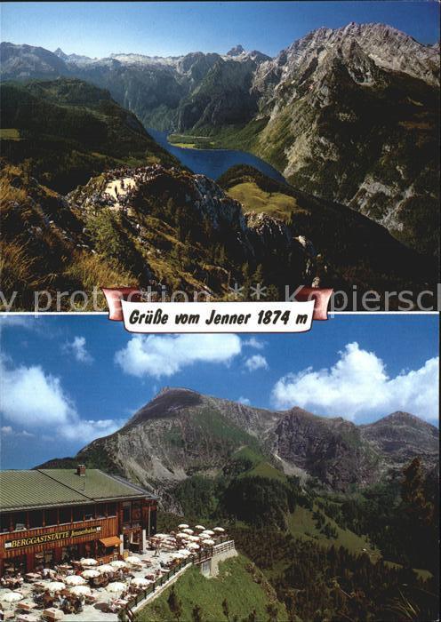 Jenner Berchtesgaden Fliegeraufnahme Berggaststaette Koenigsee
