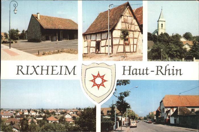 Rixheim Maison Alsacier Eglise