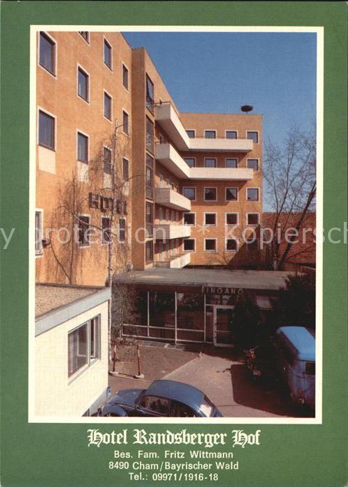Cham Oberpfalz Hotel Randsberger Hof