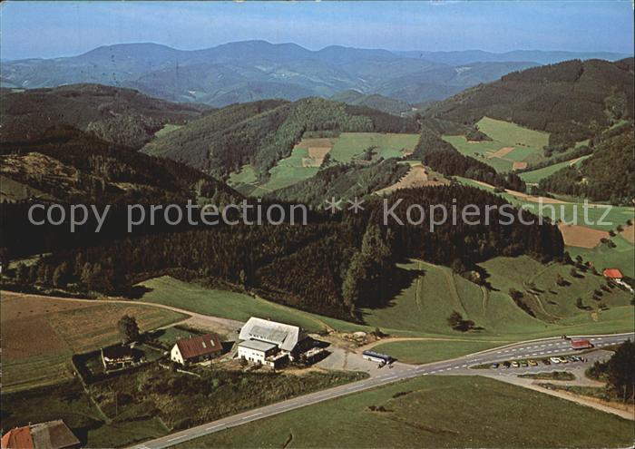 Elzach Gasthaus Pension Landwassereck Fliegeraufnahme