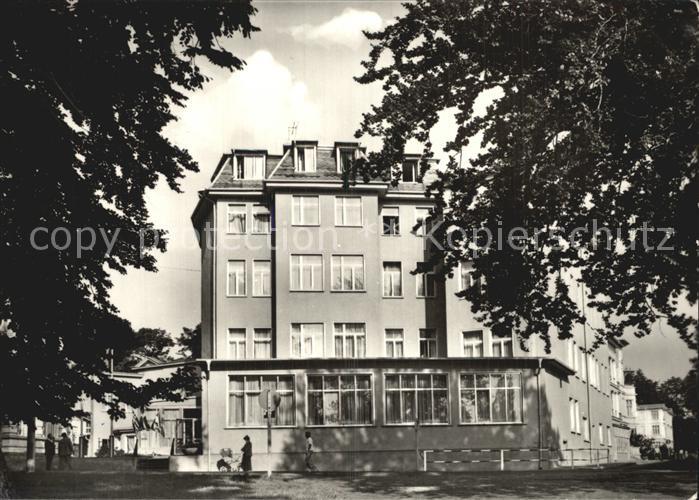 Heringsdorf Ostseebad Usedom Erholungsheim Gerhard Opitz