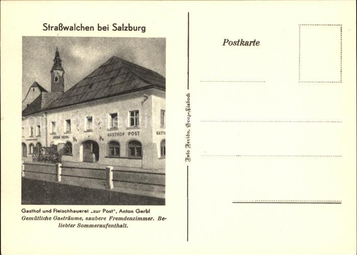 Strasswalchen Gasthaus Fleischerei Zur Post