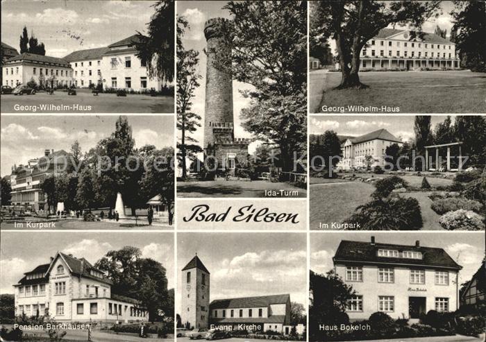Bad Eilsen Geork Wilhelm Haus Im Kurpark Evangelische Kirche Ida Turm