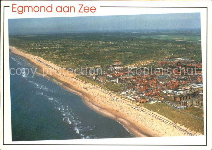 Egmond aan Zee Fliegeraufnahme