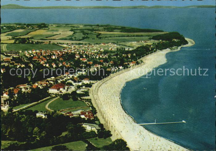 Travemuende Ostseebad Fliegeraufnahme