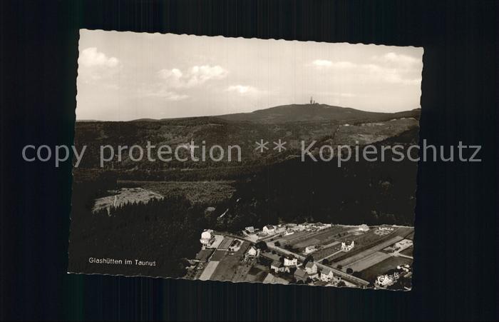 Glashuetten Taunus Fliegeraufnahme