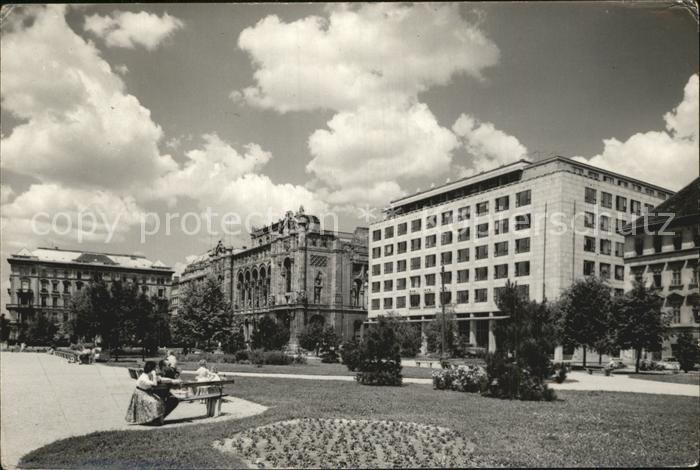 Budapest Vigado Platz