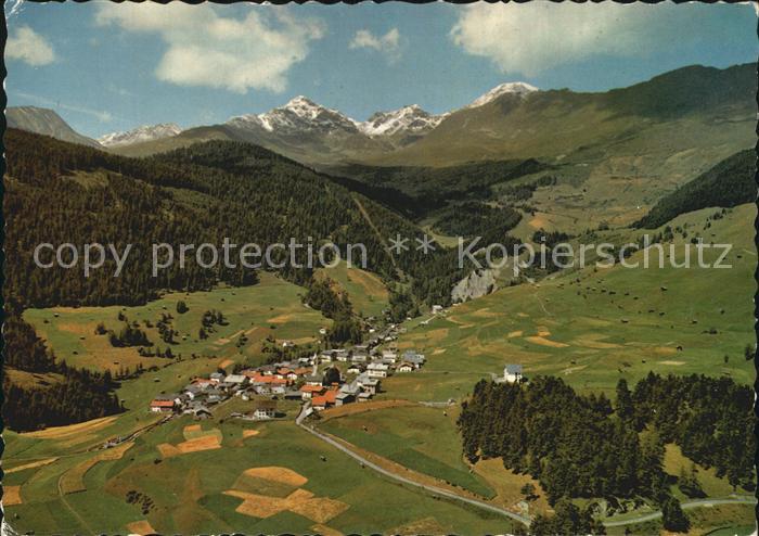 Serfaus Tirol Fliegeraufnahme