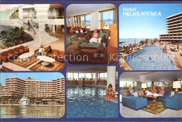 Palma de Mallorca Hotel Palas Atena Lobba Pool Gesamtansicht