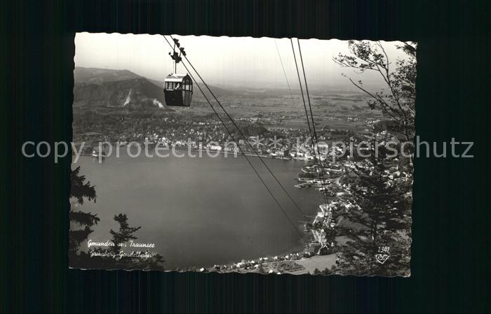 Gmunden Salzkammergut Gruenberg Seilbahn