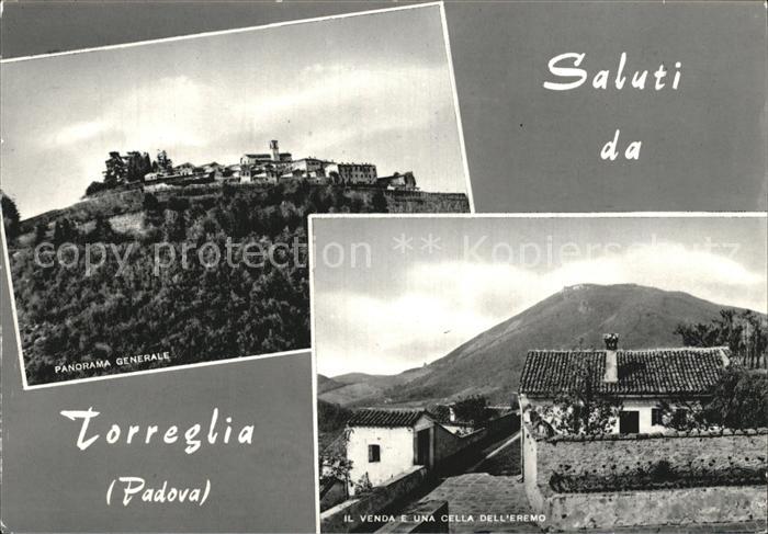 Torreglia Teilansicht Burg