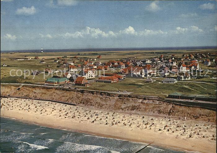 Wenningstedt Sylt Fliegeraufnahme