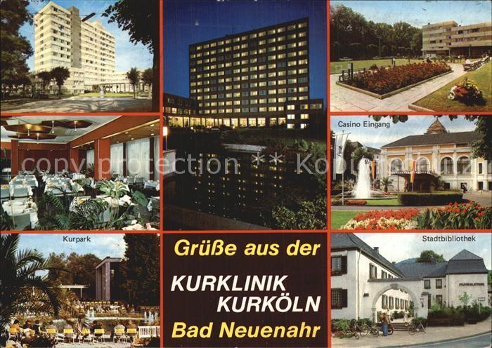 Bad Neuenahr-Ahrweiler Kurpark Stadtbibiliothek Casino