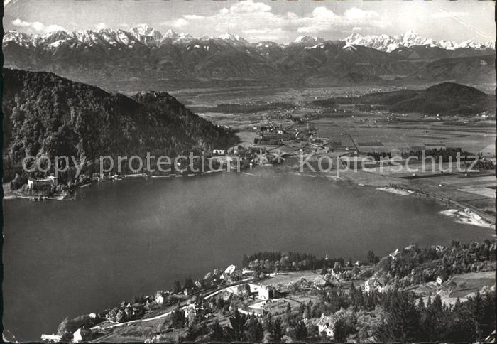 Annenheim Ossiacher See Fliegeraufnahme