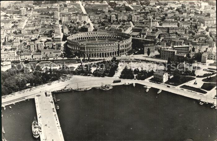 Pola Pula Croatia Fliegeraufnahme