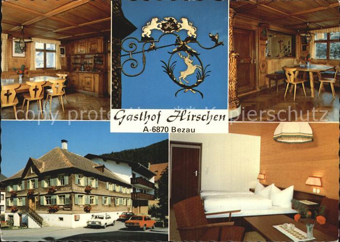 Bezau Vorarlberg Gasthof Hirschen Speiseraum Doppelzimmer
