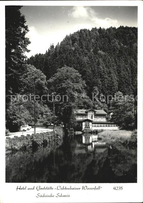 Lichtenhain Sebnitz Hotel und Gaststaette Lichtenhainer Wasserfall