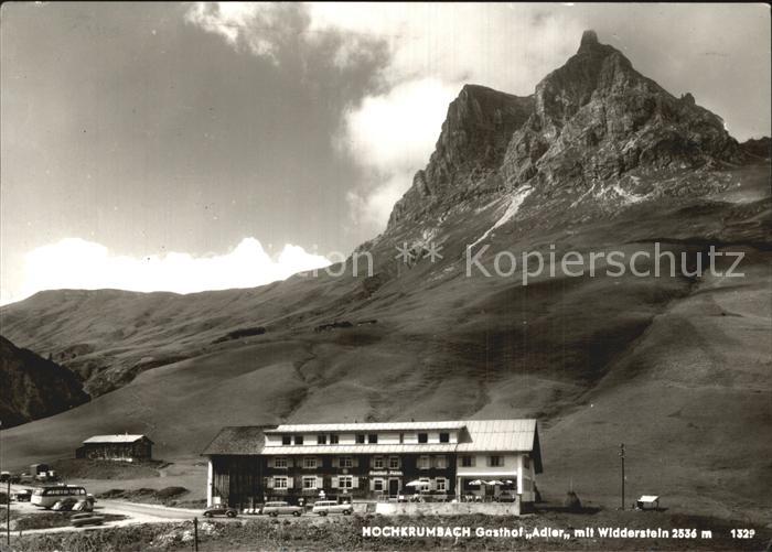Hochkrumbach Gasthof Adler mit Widderstein