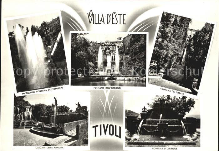 Tivoli Fontana delL organa Cascata della Rometta