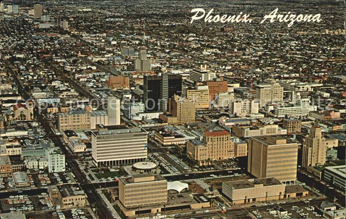 Phoenix Arizona Fliegeraufnahme