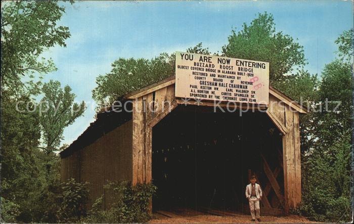 Alabama US-State Buzzard Roost Bridge