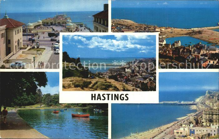 Hastings East Sussex mit Strand