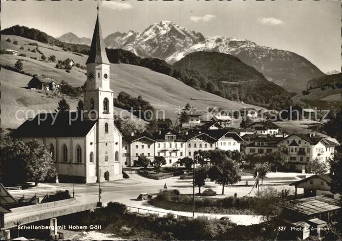 Schellenberg Berchtesgaden mit Hohem Goell