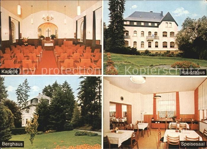 Siegen Westfalen Geiswald Erholungsheim Patmos